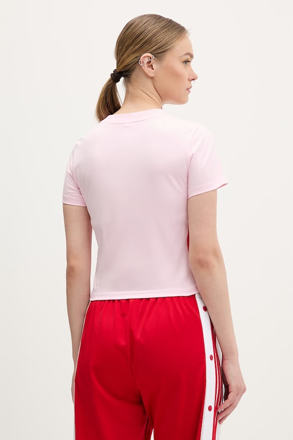 Odzież adidas t-shirt KA4965 różowy