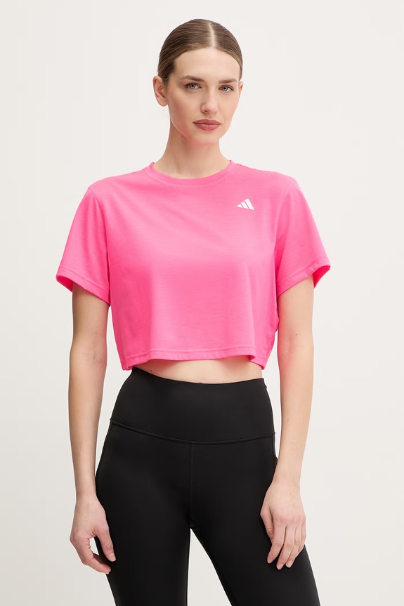 adidas Performance t-shirt treningowy regular różowy KB7910