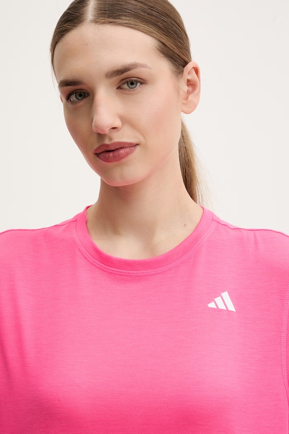 adidas Performance t-shirt treningowy różowy KB7910