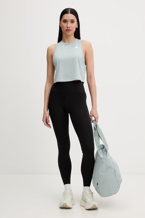 adidas Performance top dámsky KB7920 zelená SS26