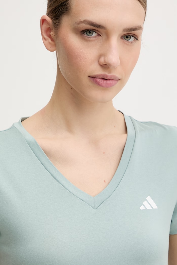 adidas Performance t-shirt treningowy turkusowy KB9596