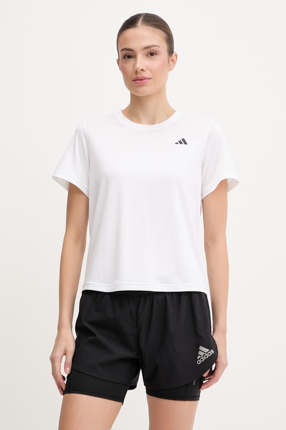 Тениска за трениране adidas Performance стандартна бял KB9640