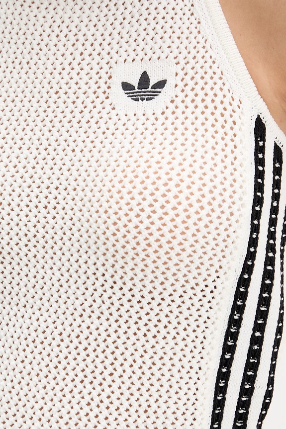 adidas Originals top Crochet KC6485 beżowy