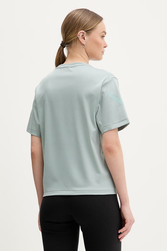 Odzież adidas t-shirt bawełniany Z.N.E KC7723 turkusowy