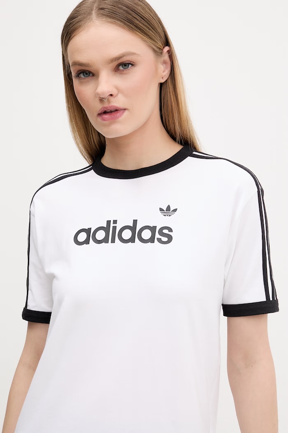 Μπλουζάκι adidas Originals λευκό KC9012
