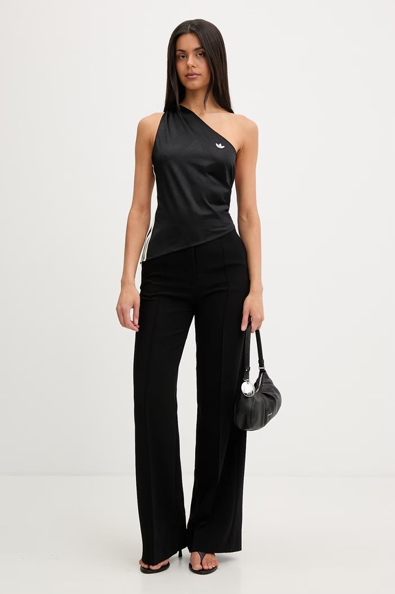 adidas Originals crop top damski KC9119 czarny SS26