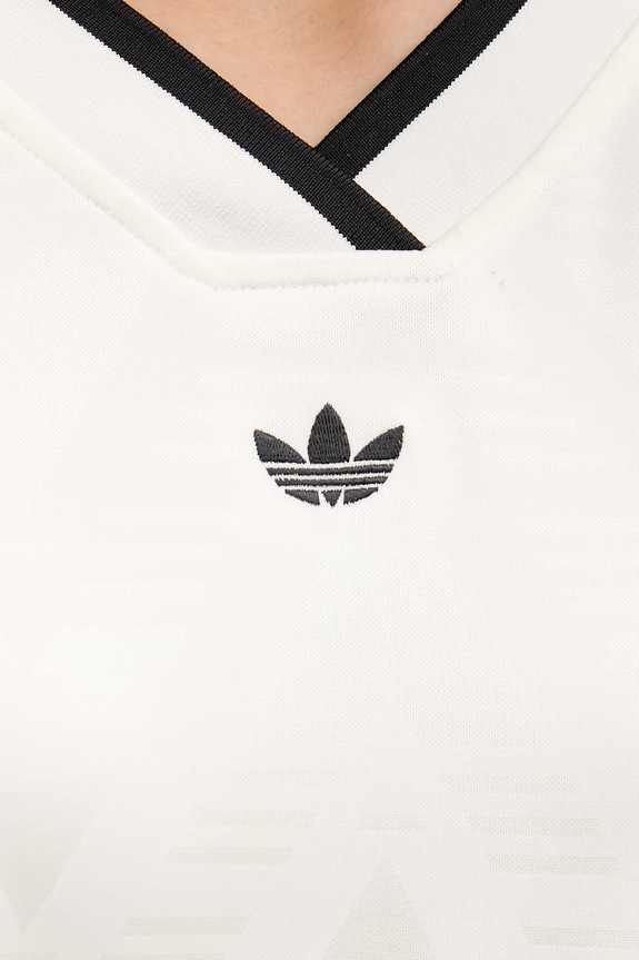 adidas Originals T-shirt damski KC9122 beżowy