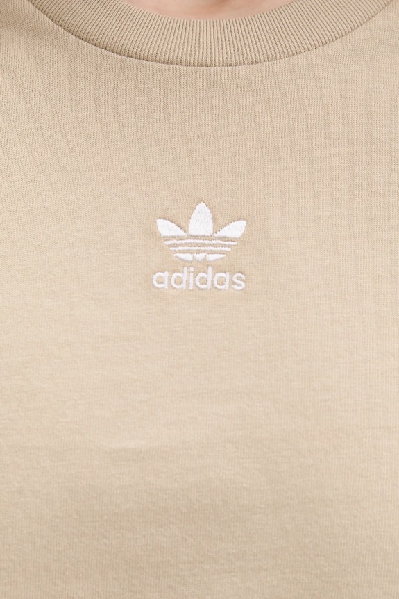 Pamučna majica adidas Originals KD1352 bež