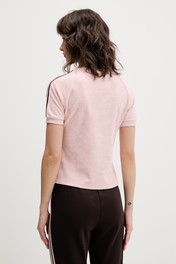 Odzież adidas Originals T-shirt damski z bawełną KD1410 różowy