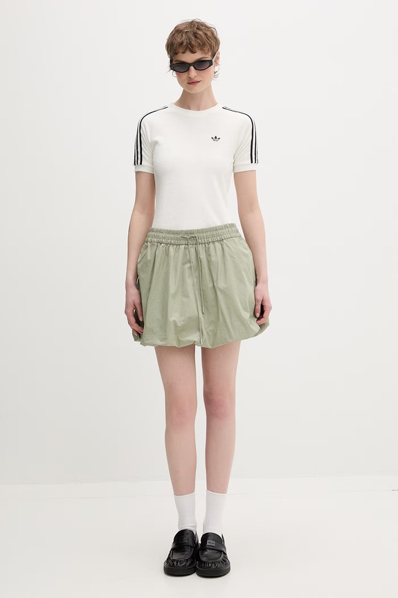 adidas Originals t-shirt damski KD1411 beżowy SS26