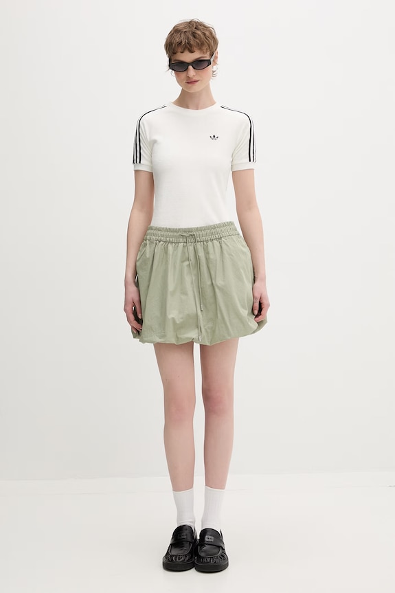 adidas Originals t-shirt damski KD1411 beżowy SS26