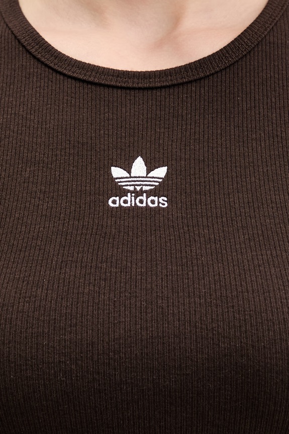 Top adidas Originals KD3821 καφέ