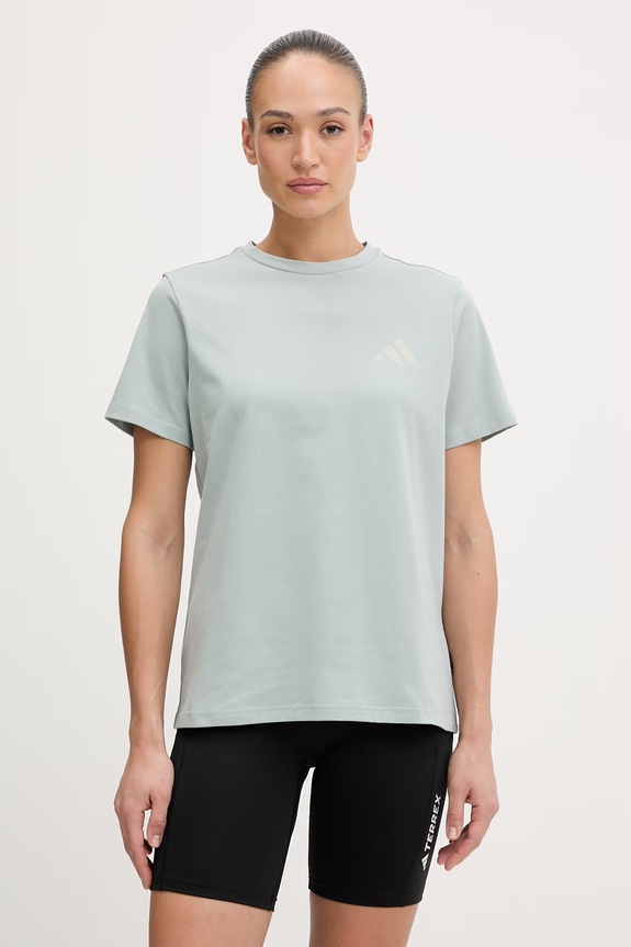 Odjeća Sportska majica kratkih rukava adidas TERREX KE3705 tirkizna