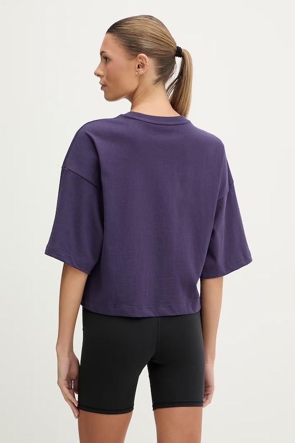 Îmbrăcăminte Puma tricou de antrenament femei din bumbac City lifestyle HYROX 528132 violet