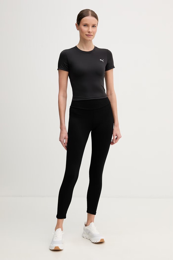 Puma t-shirt treningowy damski Puma Strong 528494 czarny SS26