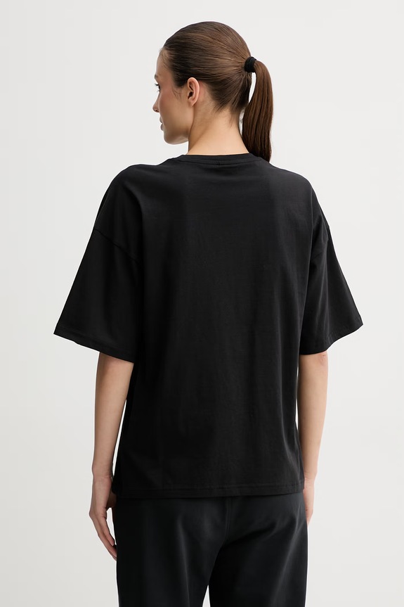 Odzież Puma t-shirt damski bawełniany GRAPHIC 634566 czarny