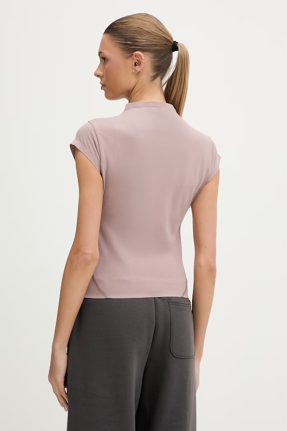 Odzież Puma t-shirt damski bawełniany z elastanem PUMATECH SENSE 634568 beżowy
