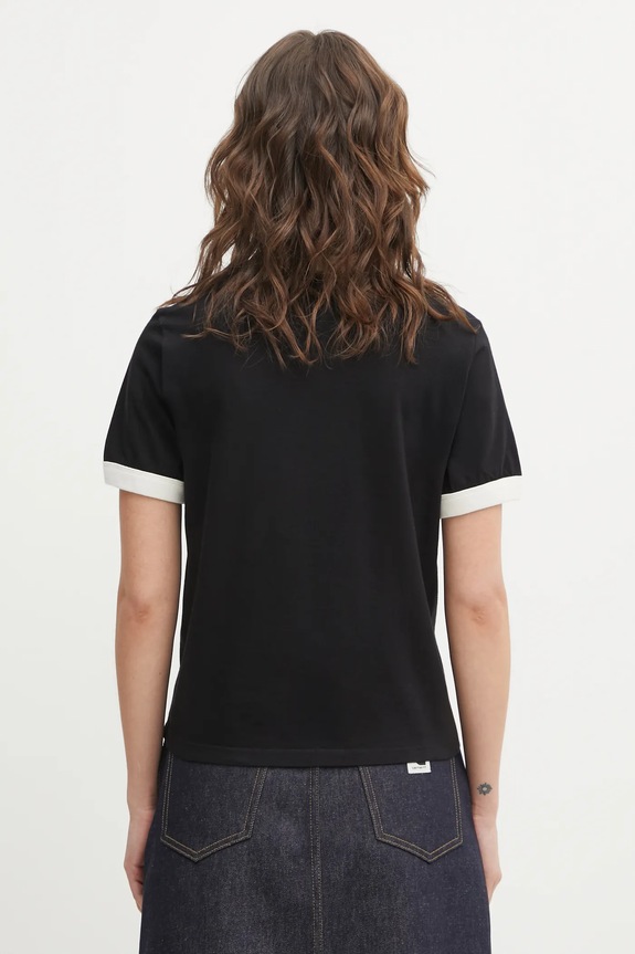 Clothing Carhartt WIP cotton t-shirt W SS Reminiscing Ringer T-S I036034.8960 black
