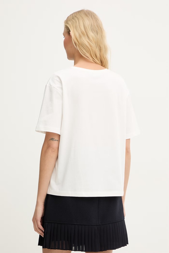Odzież Morgan t-shirt damski bawełniany 261.DARIS beżowy