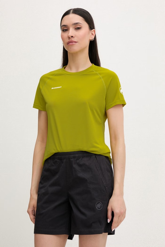 Mammut tricou pentru trekking de damă Ducan verde 1017.07410