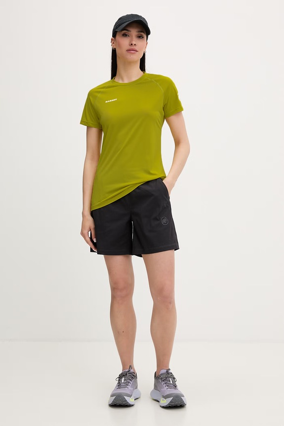 Mammut tricou pentru trekking de damă Ducan 1017.07410 verde SS26