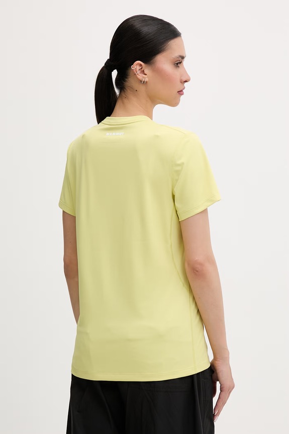 Îmbrăcăminte Mammut tricou pentru femei Selun 1017.07660 galben