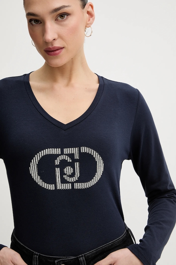 Liu Jo longsleeve niebieski TA6053.JS003