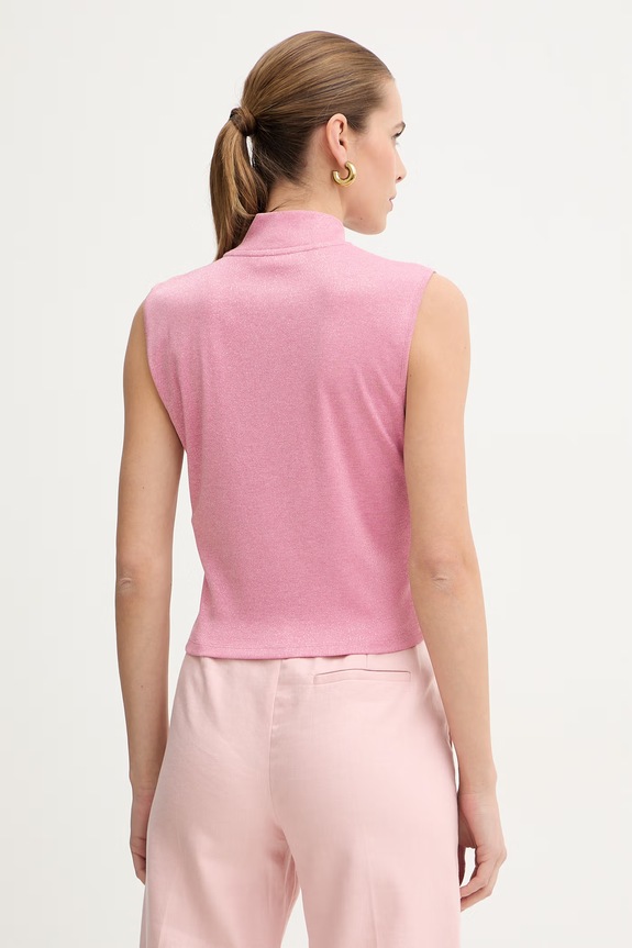 Odzież Liu Jo crop top damski TA6174.J3845 różowy