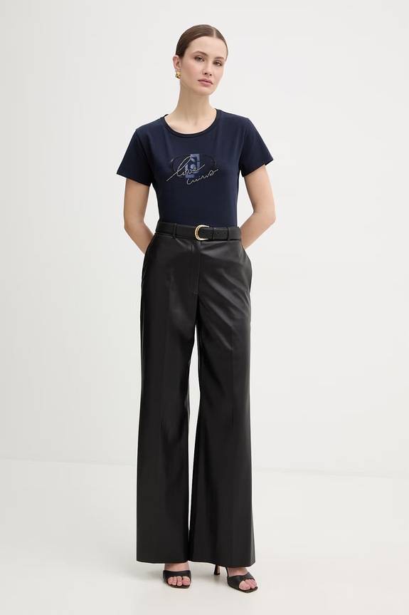 Liu Jo t-shirt TA6287.JS003 blu navy SS26