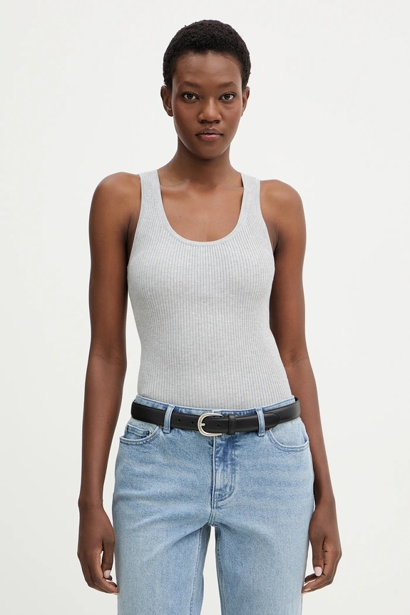 MICHAEL Michael Kors top melanzs szürke MR561567BX