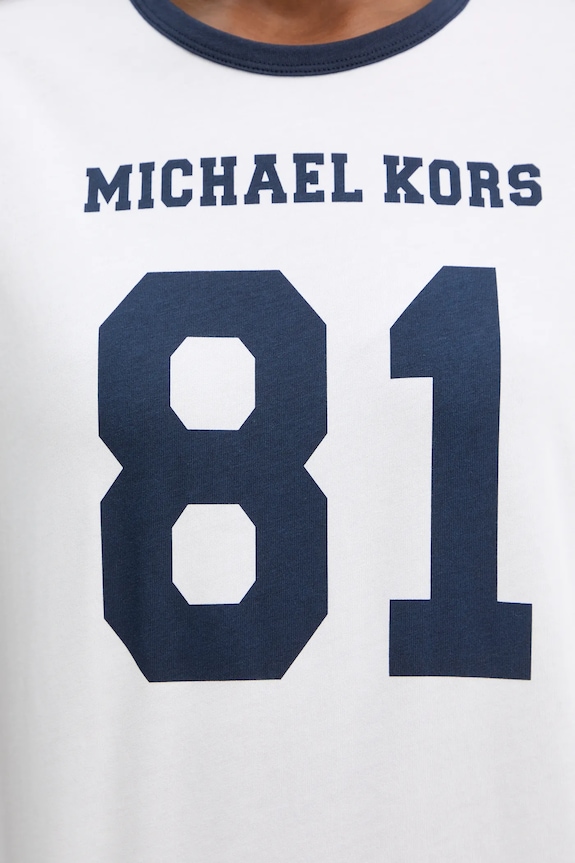 MICHAEL Michael Kors pamut póló MR651WT97J bézs