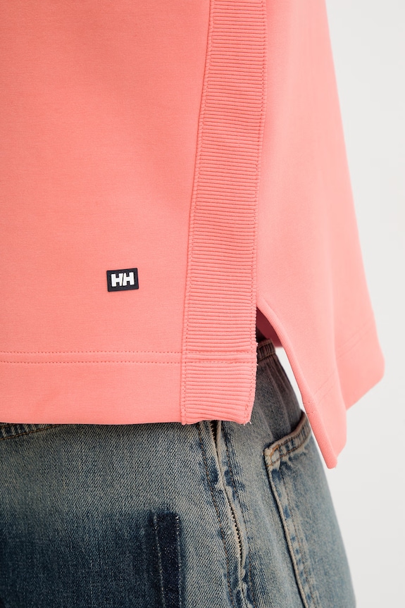 Helly Hansen top női pamuttal CAPRI 54570 rózsaszín