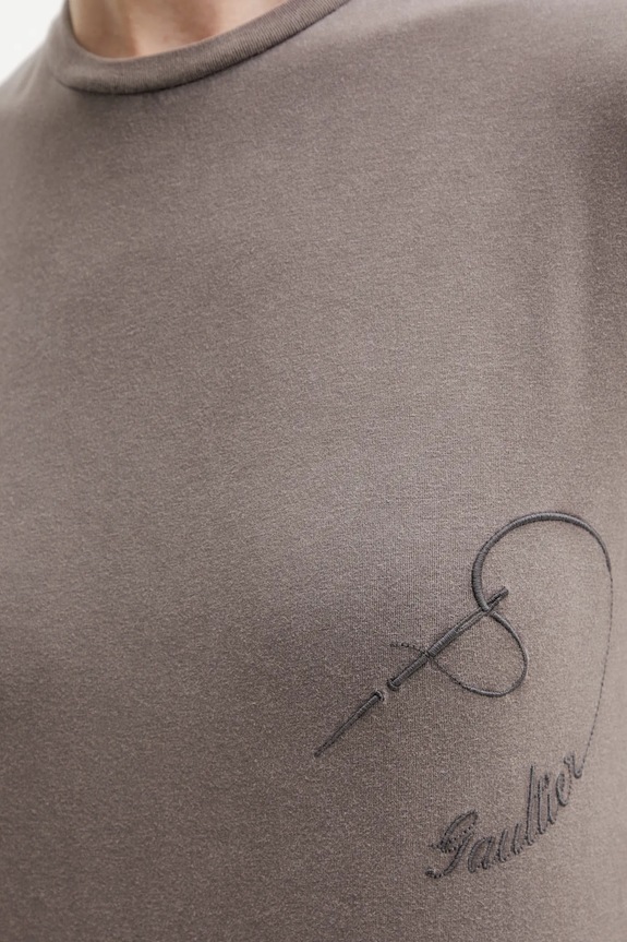 Jean Paul GAULTIER t-shirt Needles marrone 26.01.W.TO404.J032