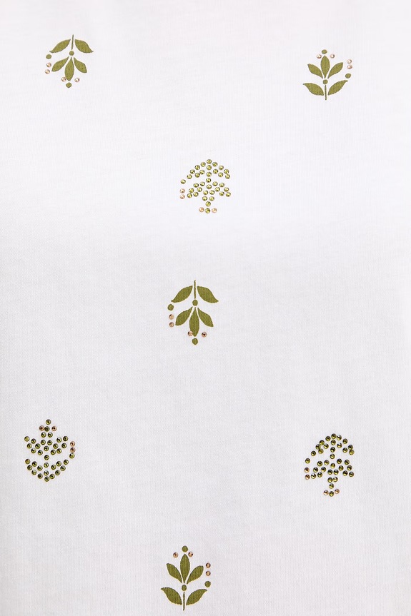 Marella t-shirt bawełniany Emme by Marella 2615971061200 biały