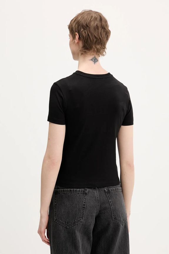 Oblečenie Tričko Guess Jeans W6RI15.J1314 čierna