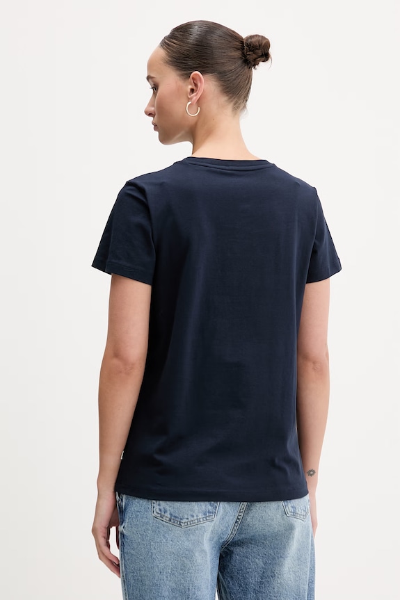 Îmbrăcăminte Guess Jeans tricou W6RI18.J1314 bleumarin