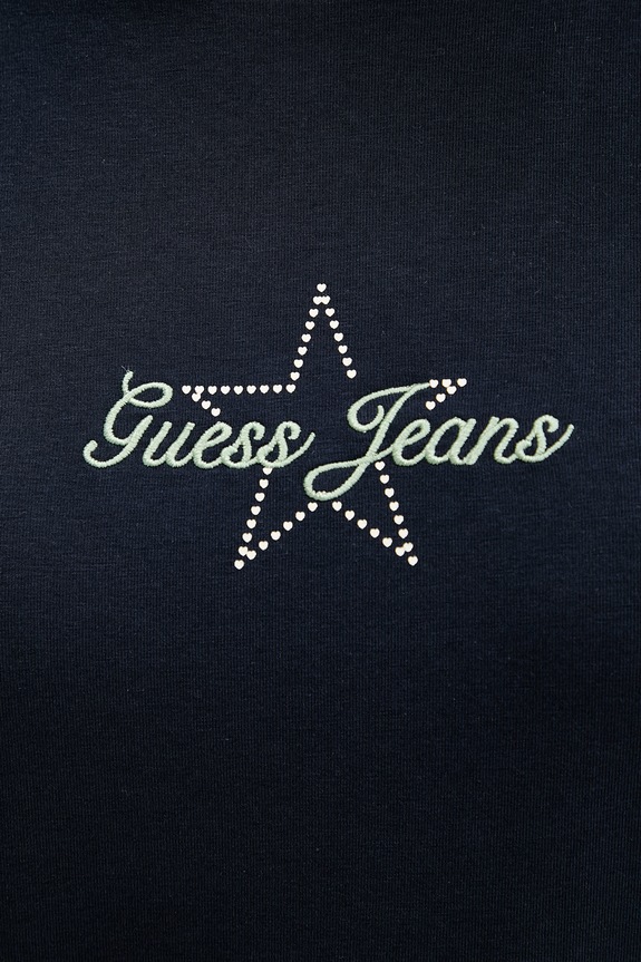 Guess Jeans tricou bleumarin W6RI18.J1314