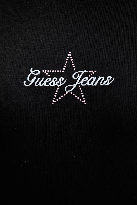 Guess Jeans tricou W6RI18.J1314 negru