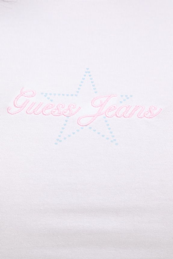 Tričko Guess Jeans W6RI21.J1314 biela