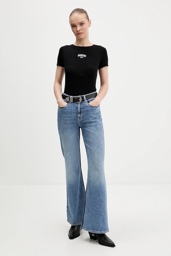 Tričko Guess Jeans W6RP21.KA0H1 černá SS26