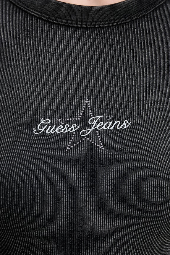 Guess Jeans top W6RP23.KA0H1 czarny
