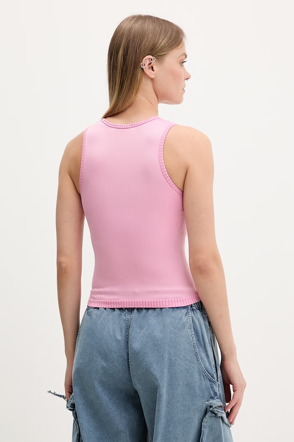 Oblečenie Guess Jeans úpletový top dámsky W6RP35.KD152 ružová