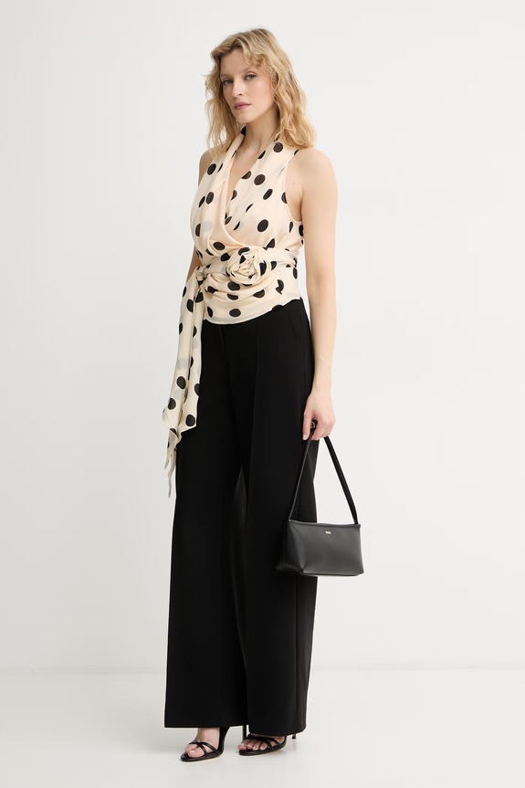 Marella top dámsky z viskózy CABINA 2613161172200 béžová SS26