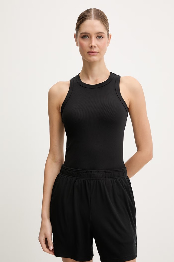 Hummel top treningowy z elastanem czarny 232239