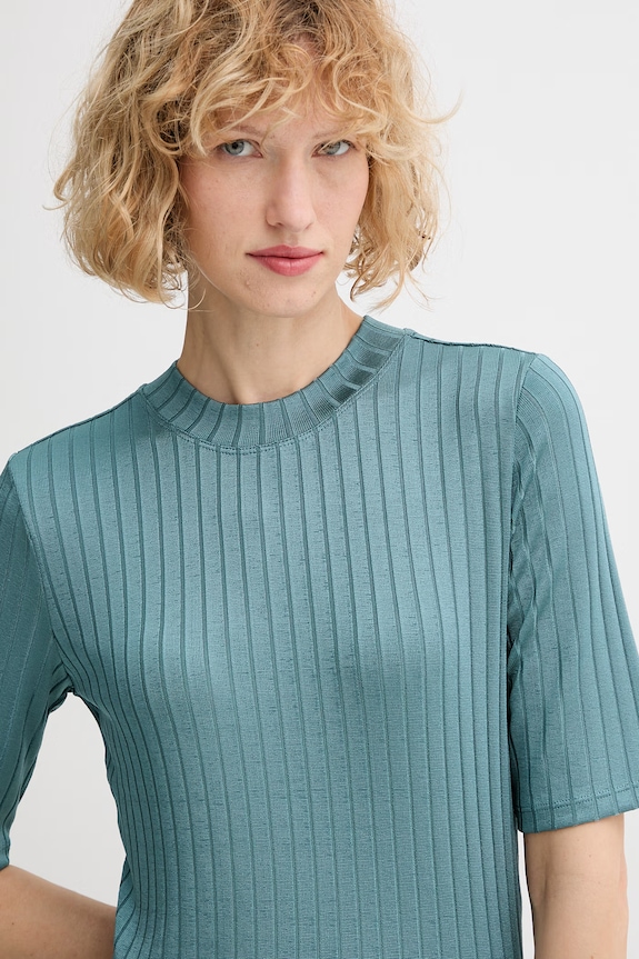 Calvin Klein tričko dámske tyrkysová LV044F274G