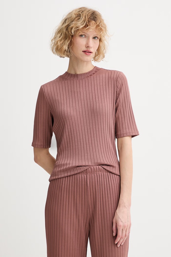 Calvin Klein tričko dámske hnedá LV044F274G