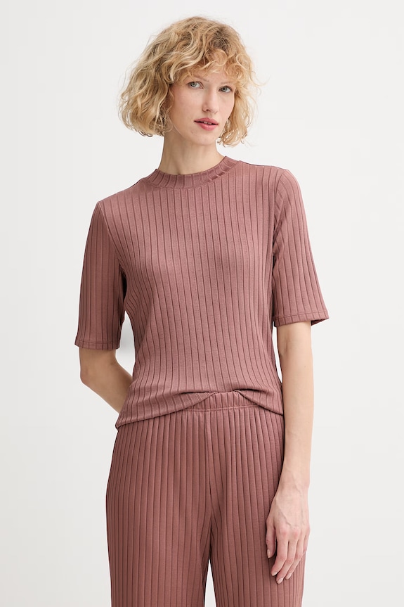 Calvin Klein tričko dámske hnedá LV044F274G
