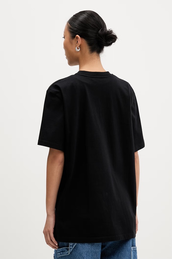 Odzież Rotate T-shirt damski bawełniany 115326100 czarny