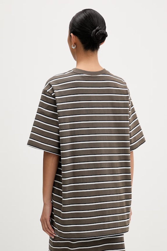 Ρούχα Rotate T-shirt γυναικείο βαμβακερό 1153182476 πράσινο