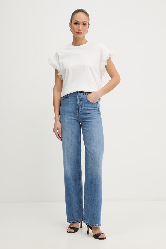 Twinset t-shirt damski 261TP204A biały SS26